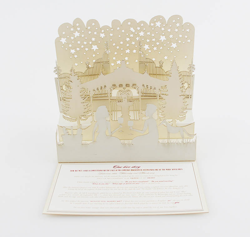 K'Mich Weddings - wedding planning - Laser cut - Secret Diary