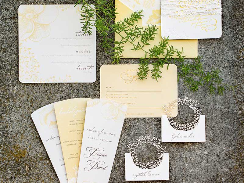 Forest Nymph invitation
