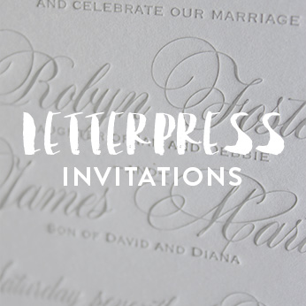 Letterpress Invitations