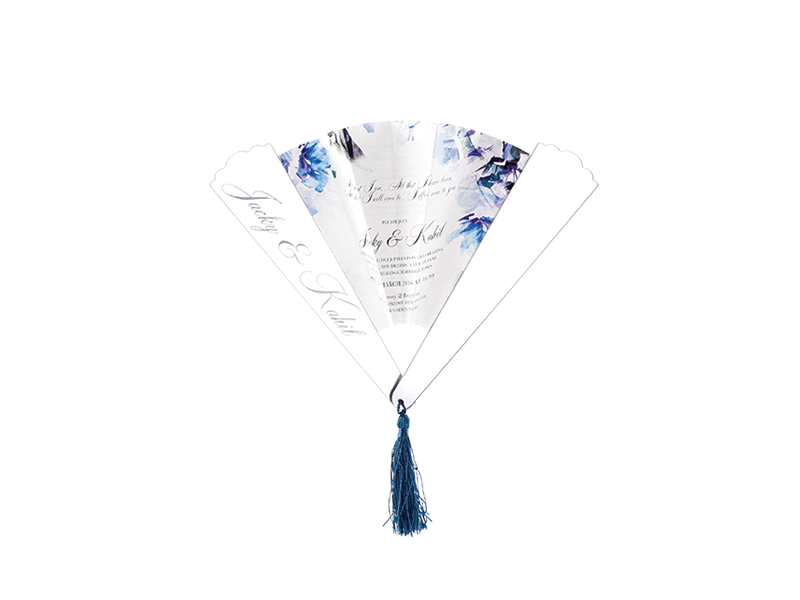 Ethereal Fan Invitation