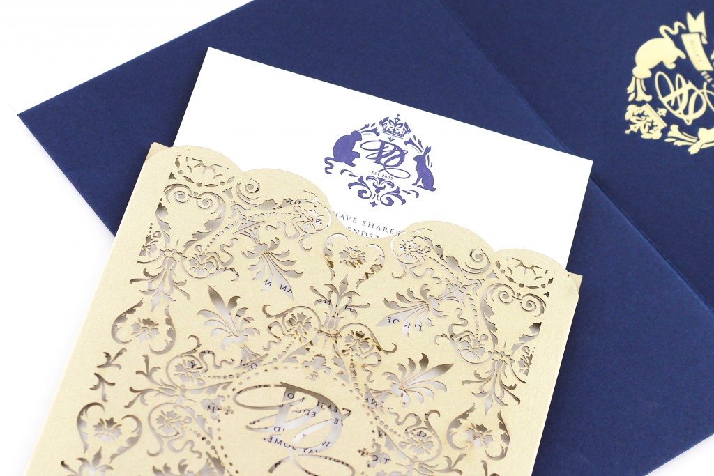 Stylish in Navy | www.secretdiary.co.za | Whisper Pocket Invite