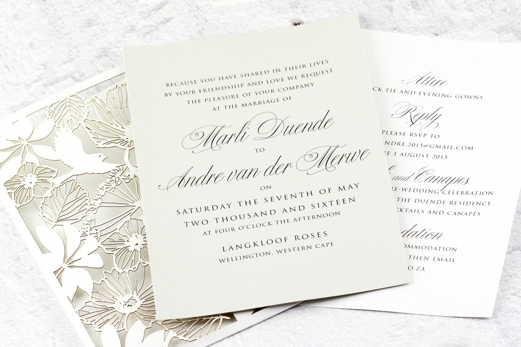 Intricate Details | www.secretdiary.co.za | Isla Pocket Invite