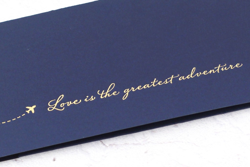 www.secretdiary.co.za | Love Is The Greatest Adventure - Boarding Pass Invitation | SDI-6622