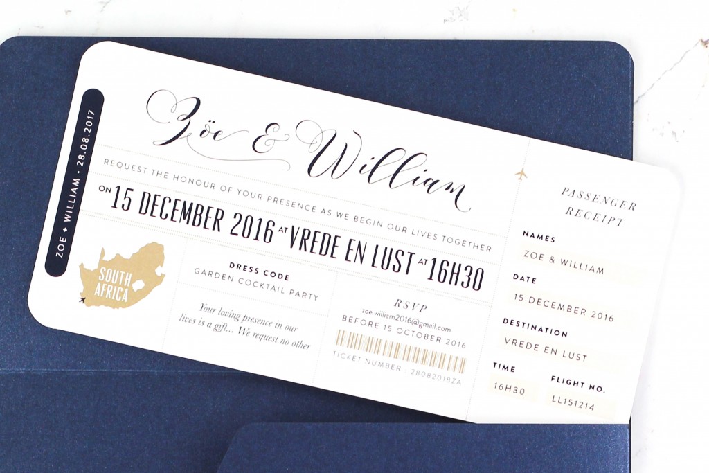 www.secretdiary.co.za | Our Love Travels - Boarding Pass Invitation | SDI-6634