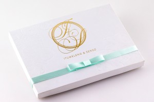 Senzo Orchid - Luxury Boxed Invitation | www.secretdiary.co.za