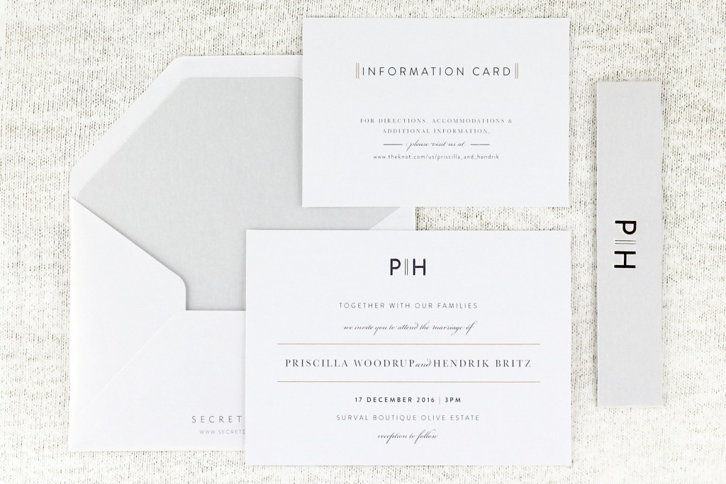 SDI-6507 Priscilla Invitations Opal | www.secretdiary.co.za