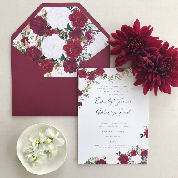 Burgundy-Botanica-Invite