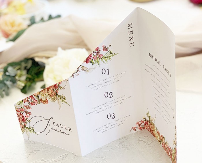 Hyacinth-Table-Number-menu