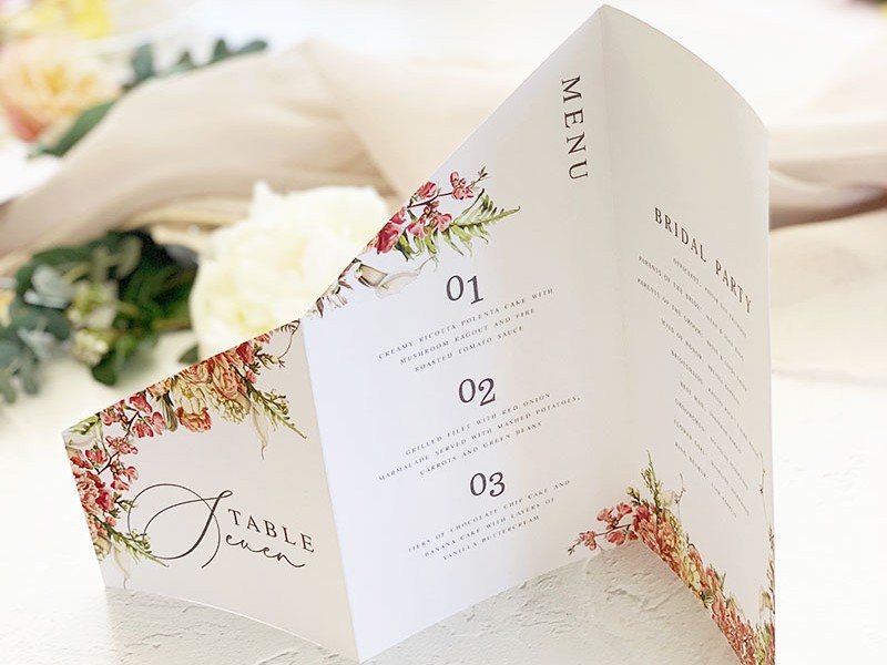 Hyacinth-Table-Number-menu