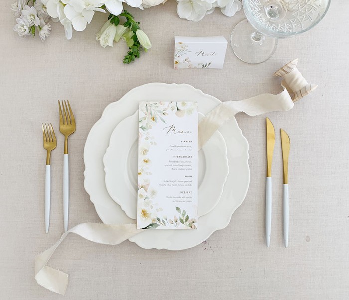 Floral-Menu-and-place-card