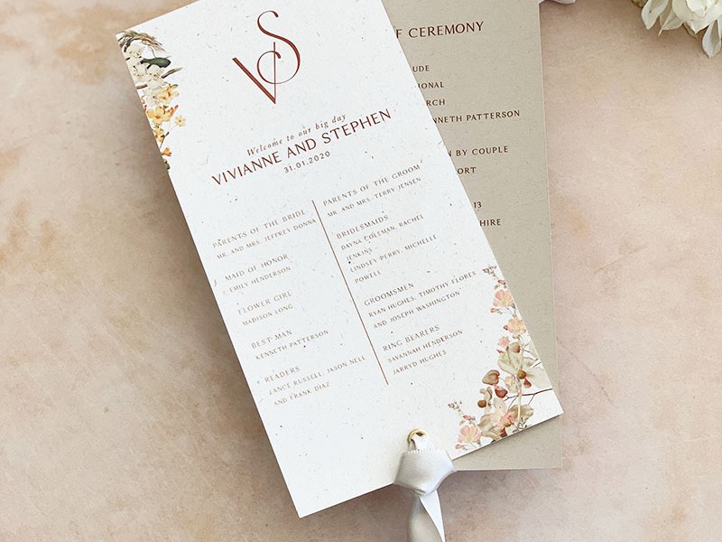 Vivi-wedding-program