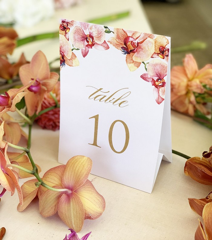 Peach-Orchid-Table-Number