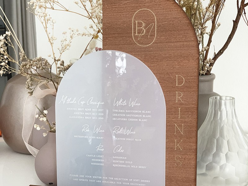 Acrylic-and-wood-signage