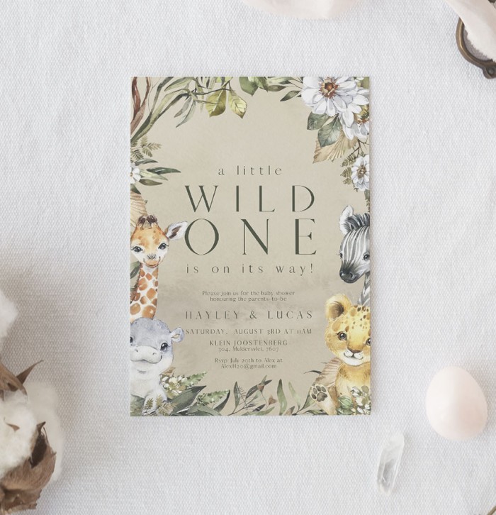 Wild-One-Babyshower-invitation