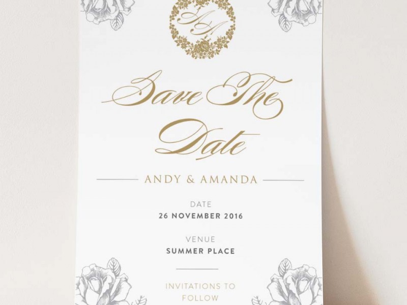 Amanda and Andy digital save the date