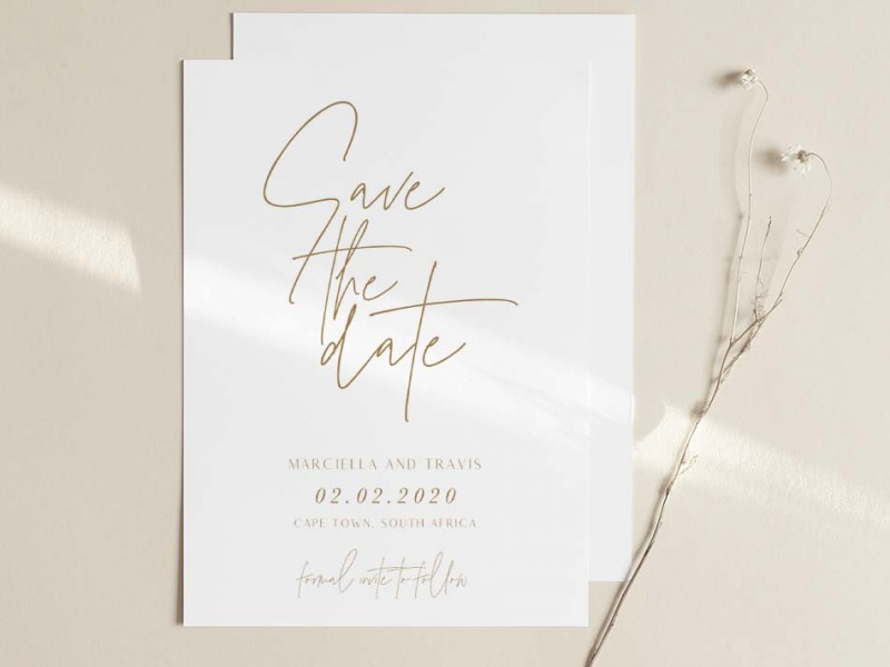 Digital save the date