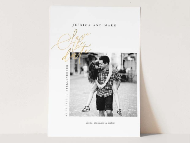 Digital save the date- Jessica and Mark