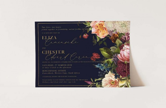Eliza and Chester-digital invitation