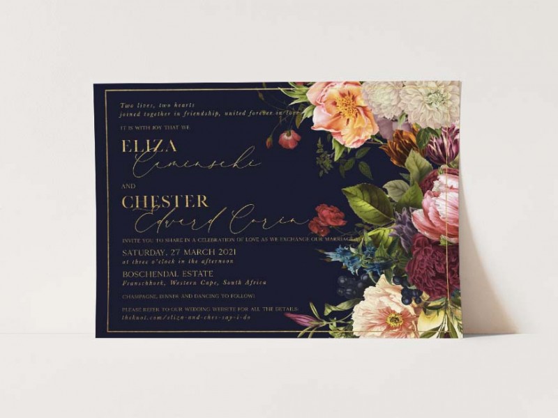 Eliza and Chester-digital invitation