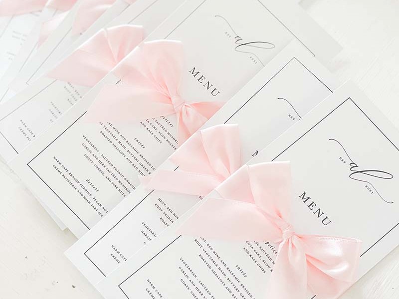 Dl menus with ribbons