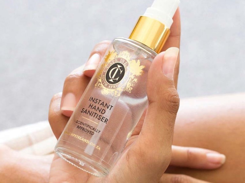 Hand sanitizer mini bottle