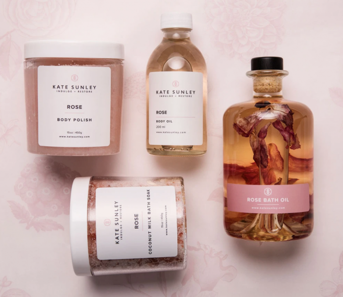 Kate Sunley luxury bath and body products