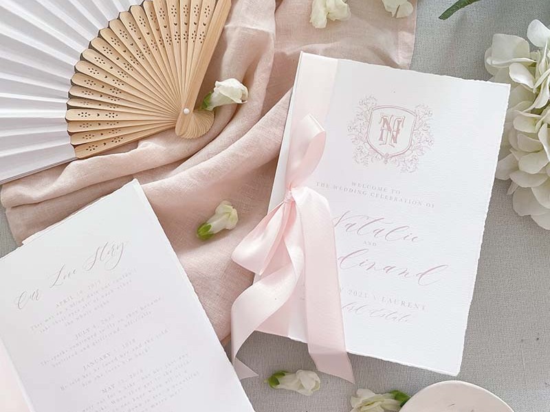 Natalie and Ferdinand program booklet