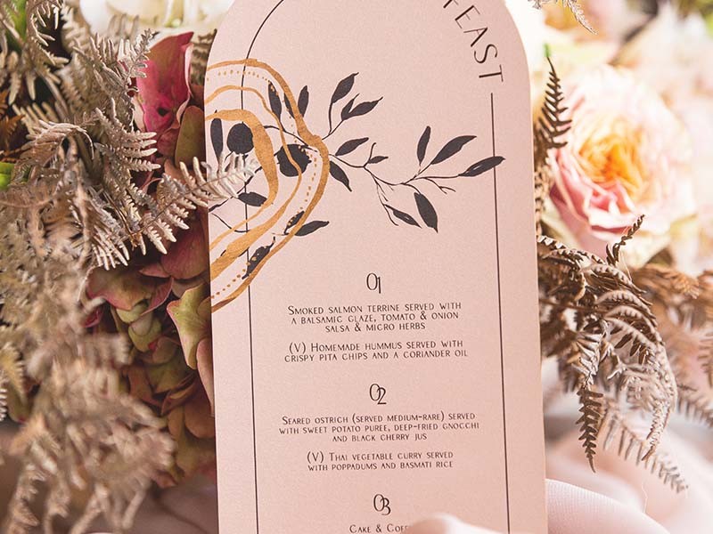 Rebecca and Matt menu 02