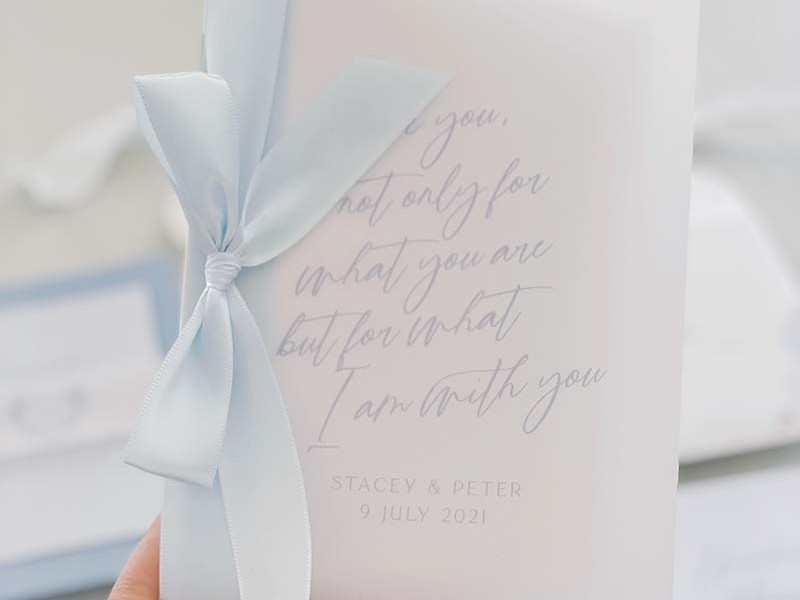 Stacey and Peter program booklet