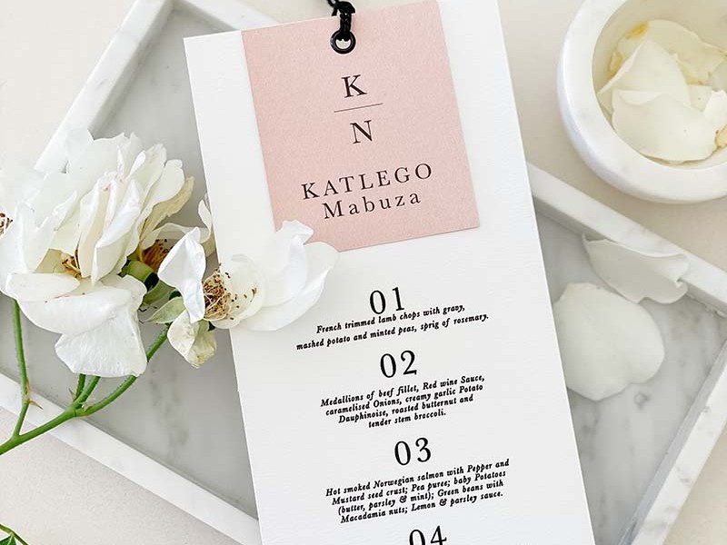 Kat Menu and guest name