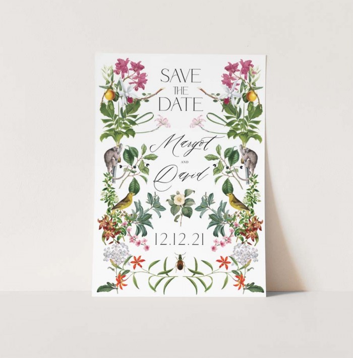 Botanical Save the date 01