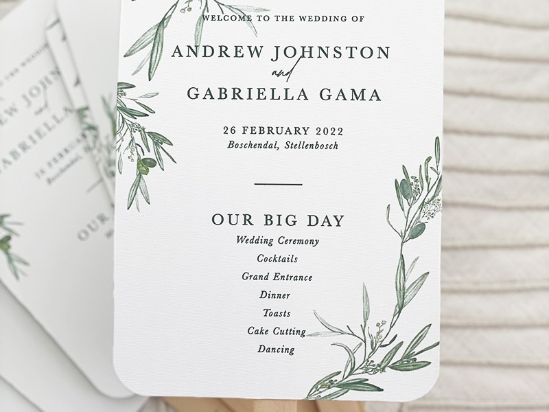 Gabriella and Andrew program fan