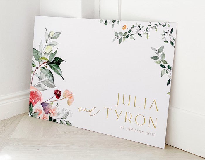 Julia and Tyron welcome board