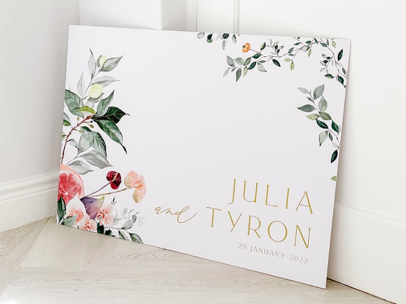 Julia and Tyron welcome board