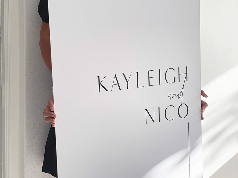 Kayleigh and Nico welcome board