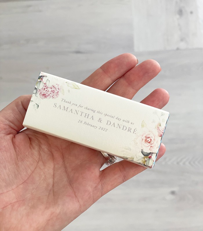 Samantha and Dandre nougat gift