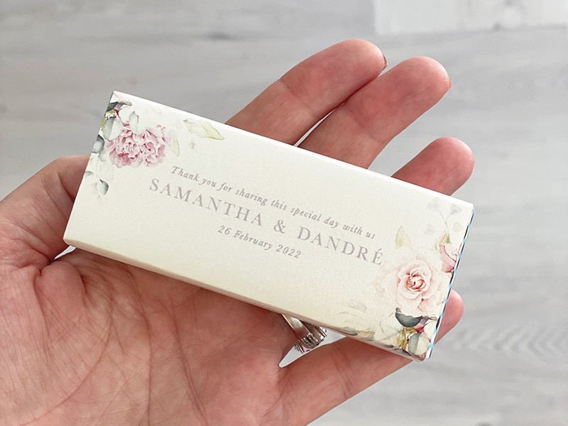 Samantha and Dandre nougat gift