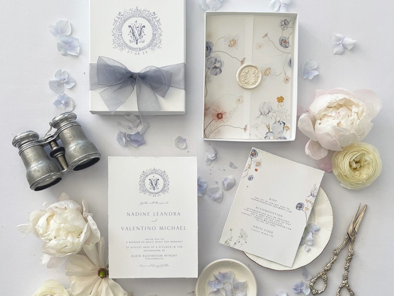 Joy of Spring boxed invitation 2