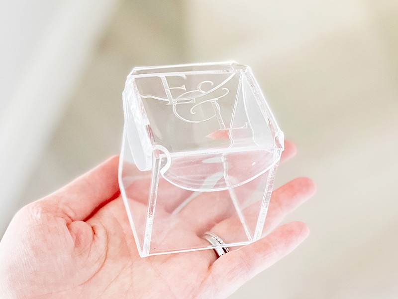 Acrylic Ring box