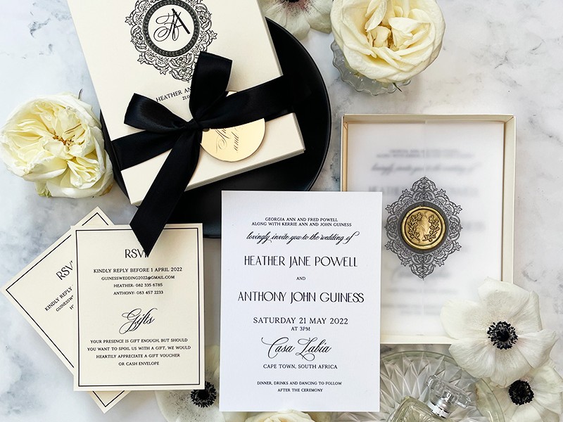 Casa Blanca invitation