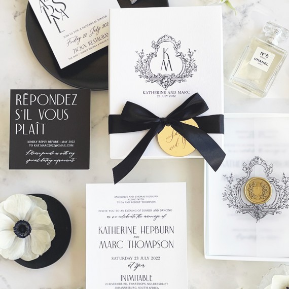 Midnight in Paris invitation