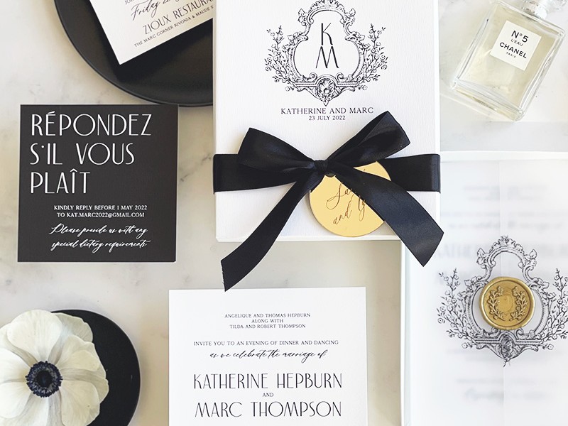 Midnight in Paris invitation