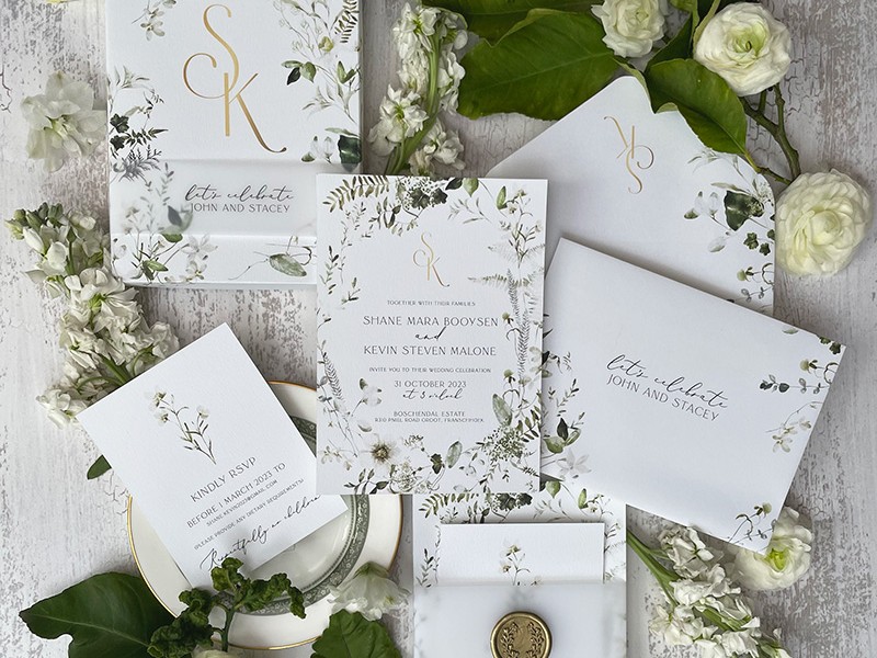 Blooming Forest Invitation