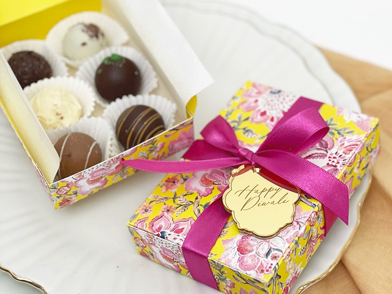 Diwali custom truffle box 2
