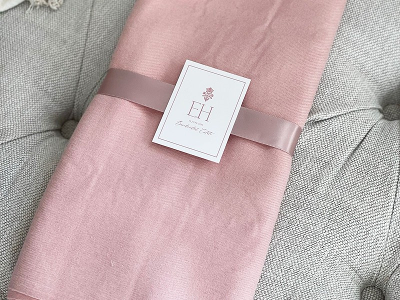 Dusty pink pashmina