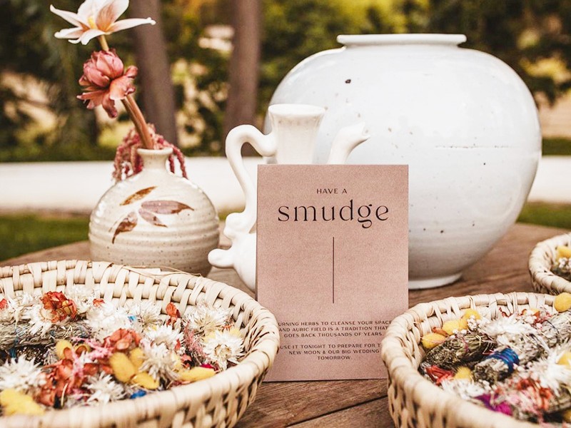 Lara and Andreas smudge sign