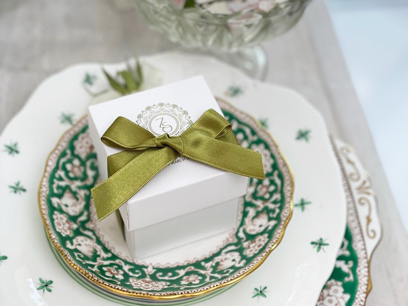 Olivewood favour box