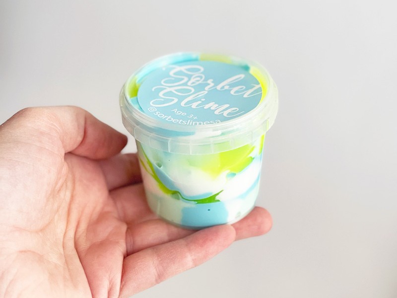 Sorbet slime gifts for children