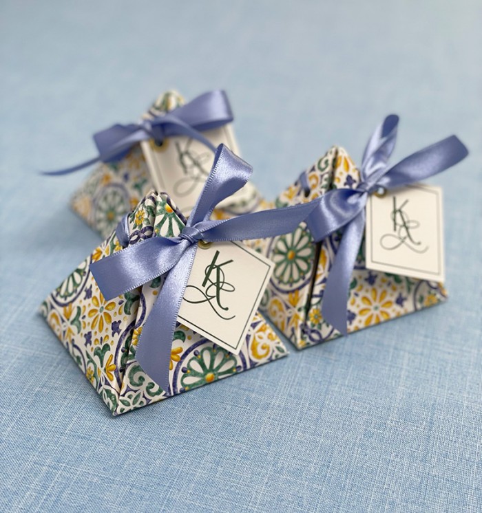 Spanish tile gift boxes