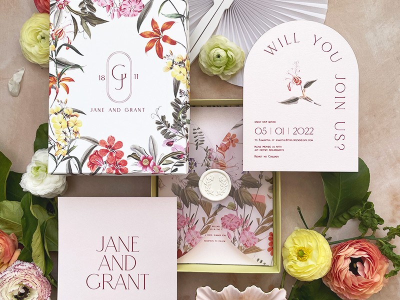 Summer Loving invitation